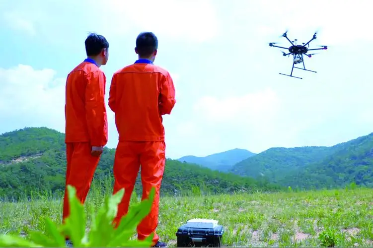 盐边无人机倾斜摄影巡检拍摄